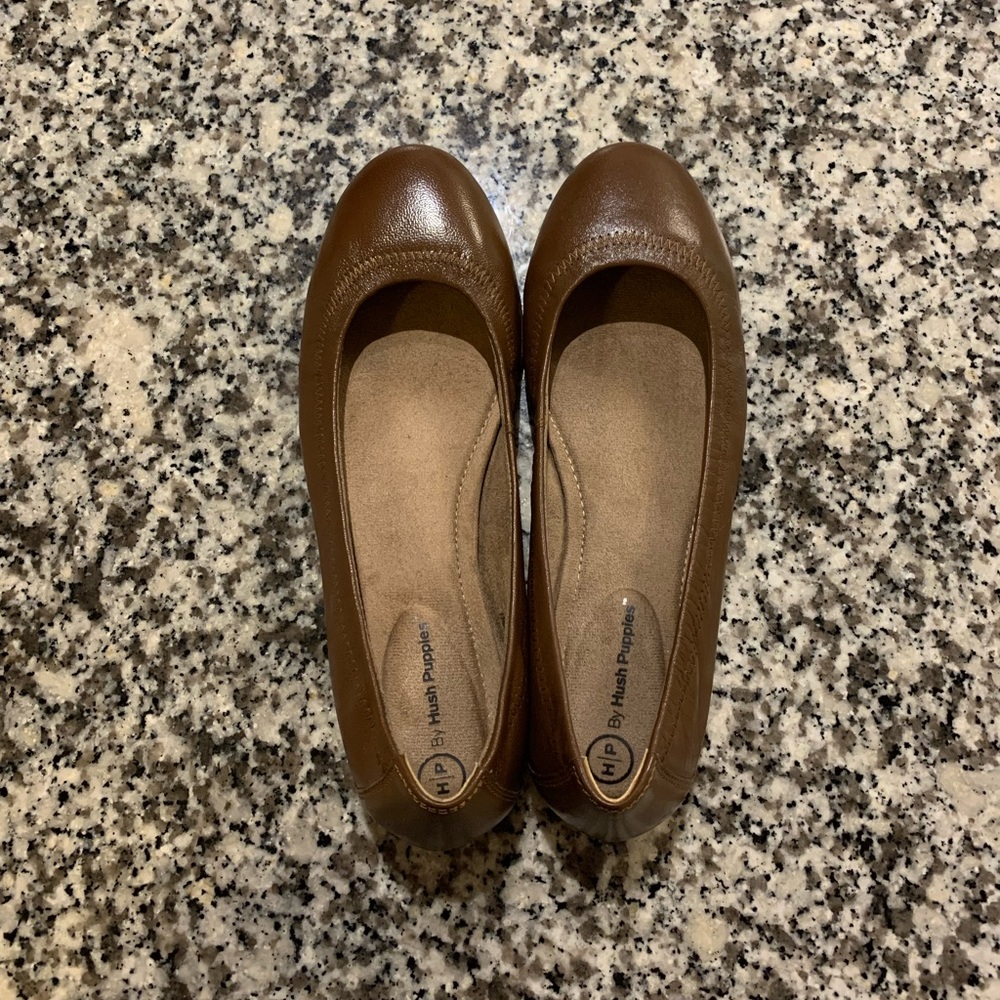 Leather Ballet Flats
